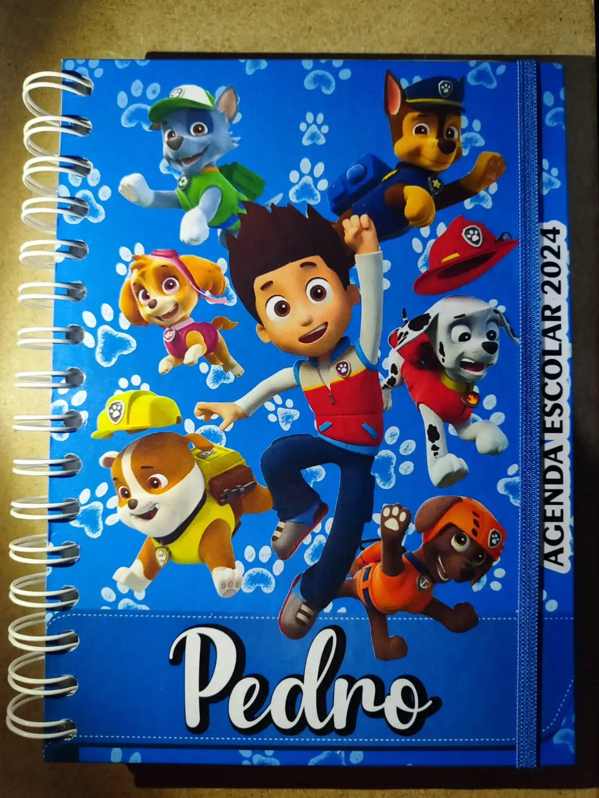 Agenda Personalizada - Patrulha Canina