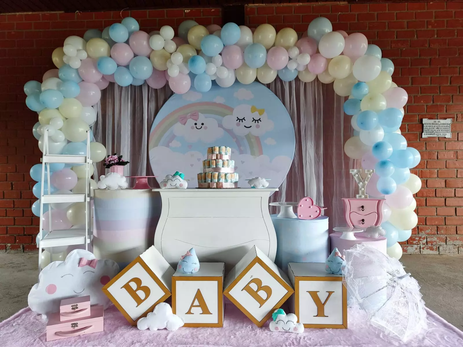 Decoração Completa - Chuva de Amor