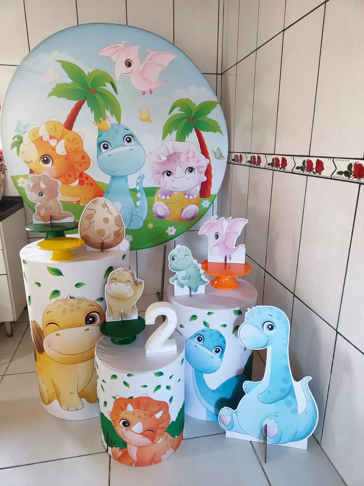 Kit pegue e monte - DIno Baby