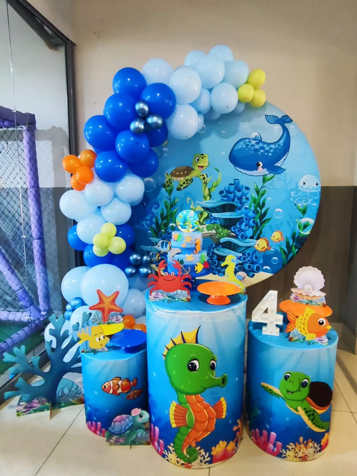 Kit Pegue e Monte - Fundo do Mar