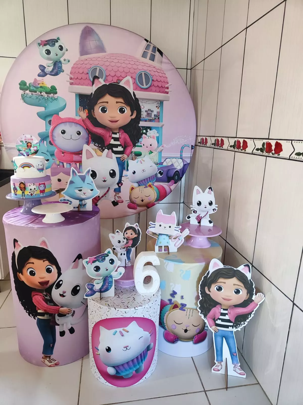 Kit pegue e monte - Casa Mágica da Gaby