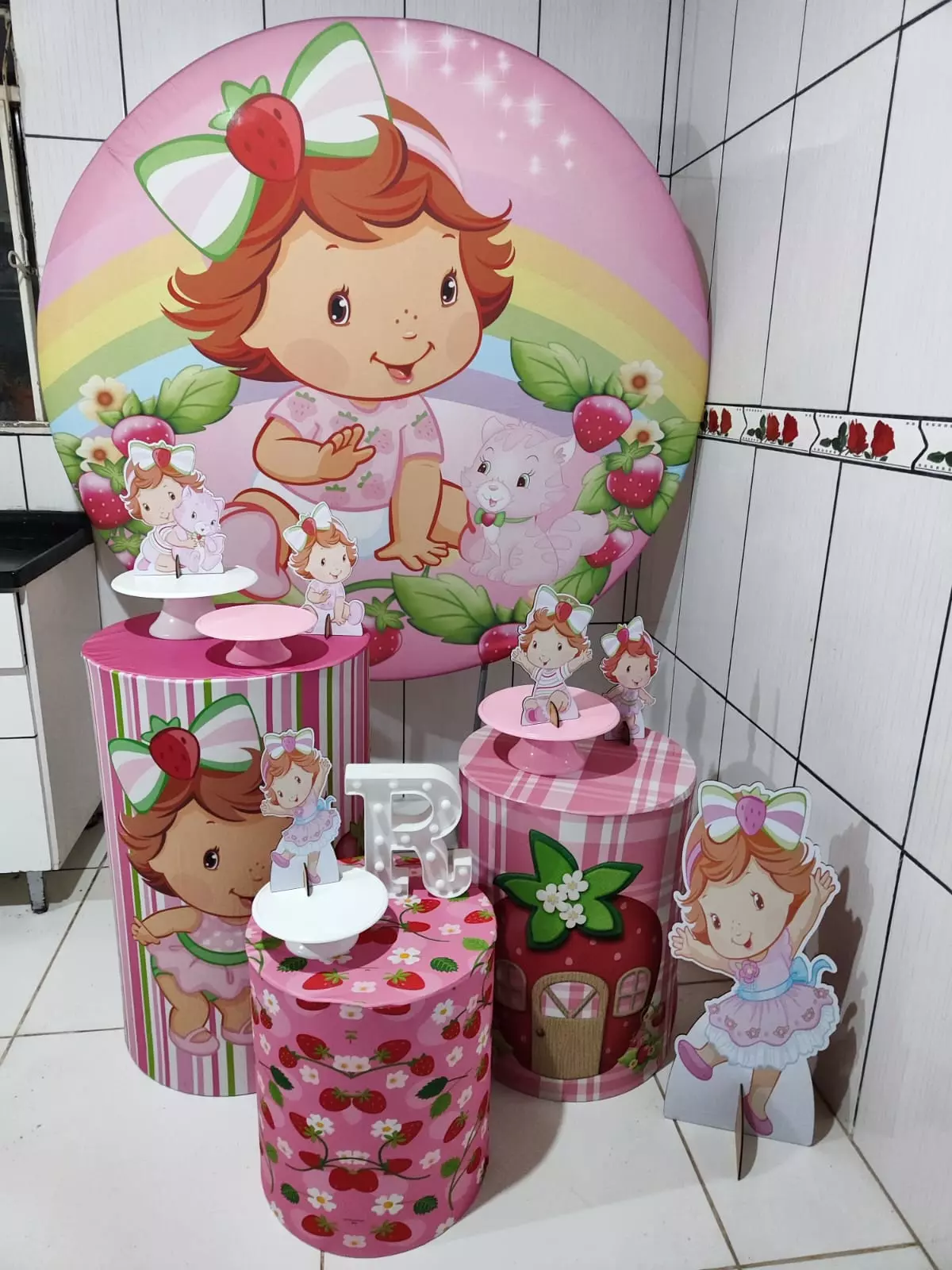 Kit Pegue e Monte - Moranguinho Baby