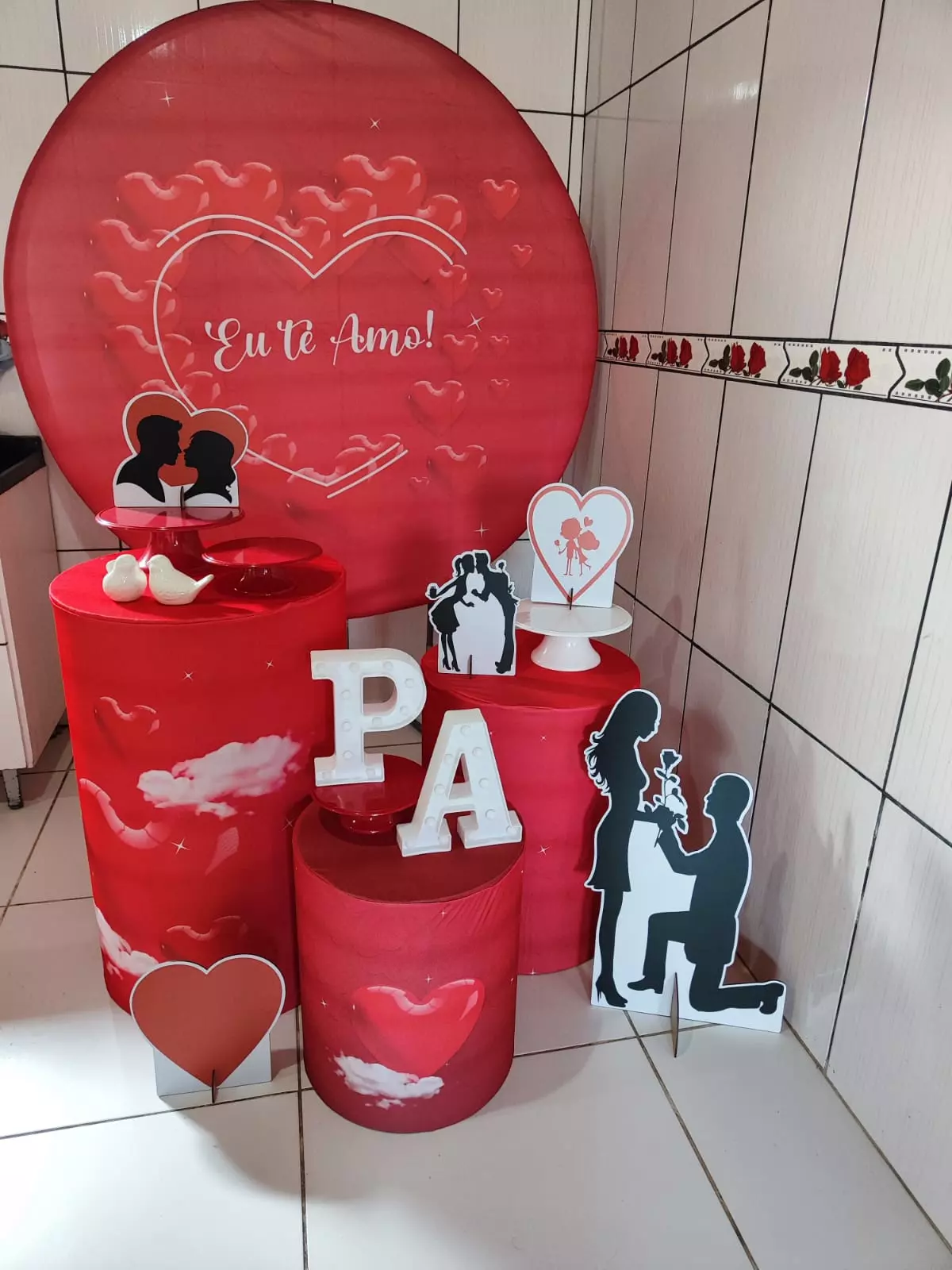 Kit Pegue e Monte - Dia dos Namorados