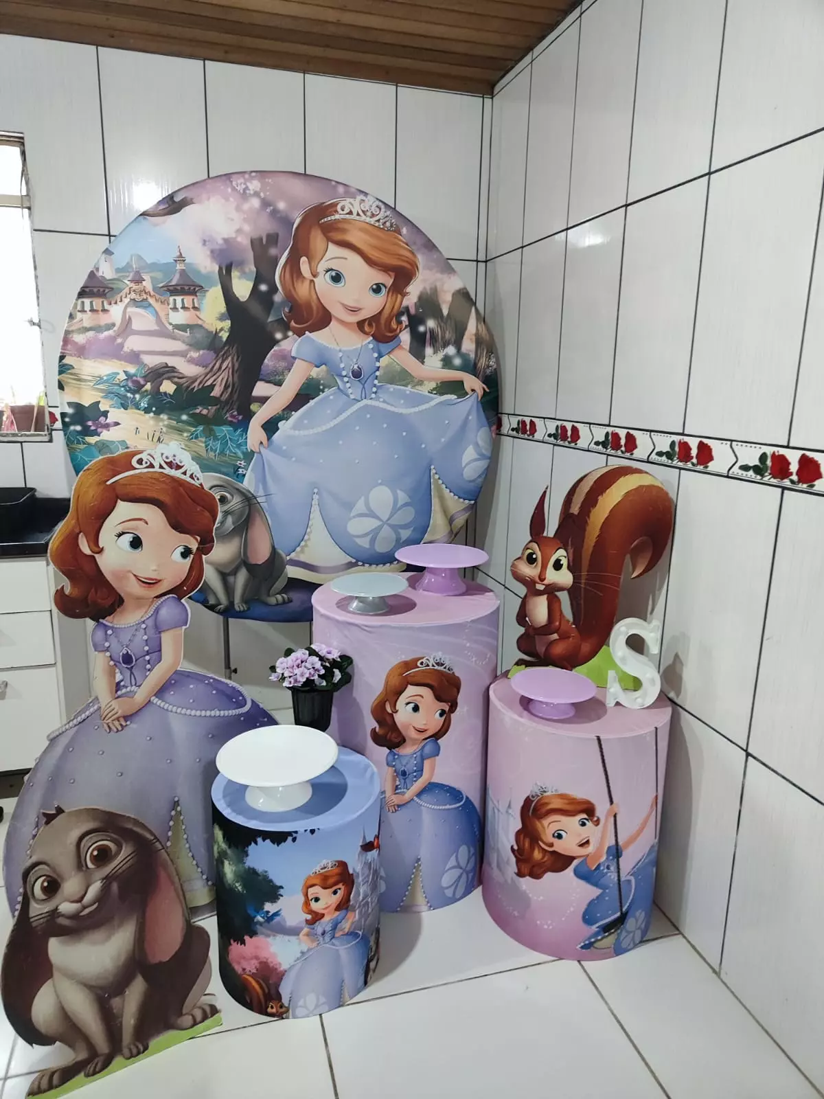 Kit Pegue e Monte - princesa sofia