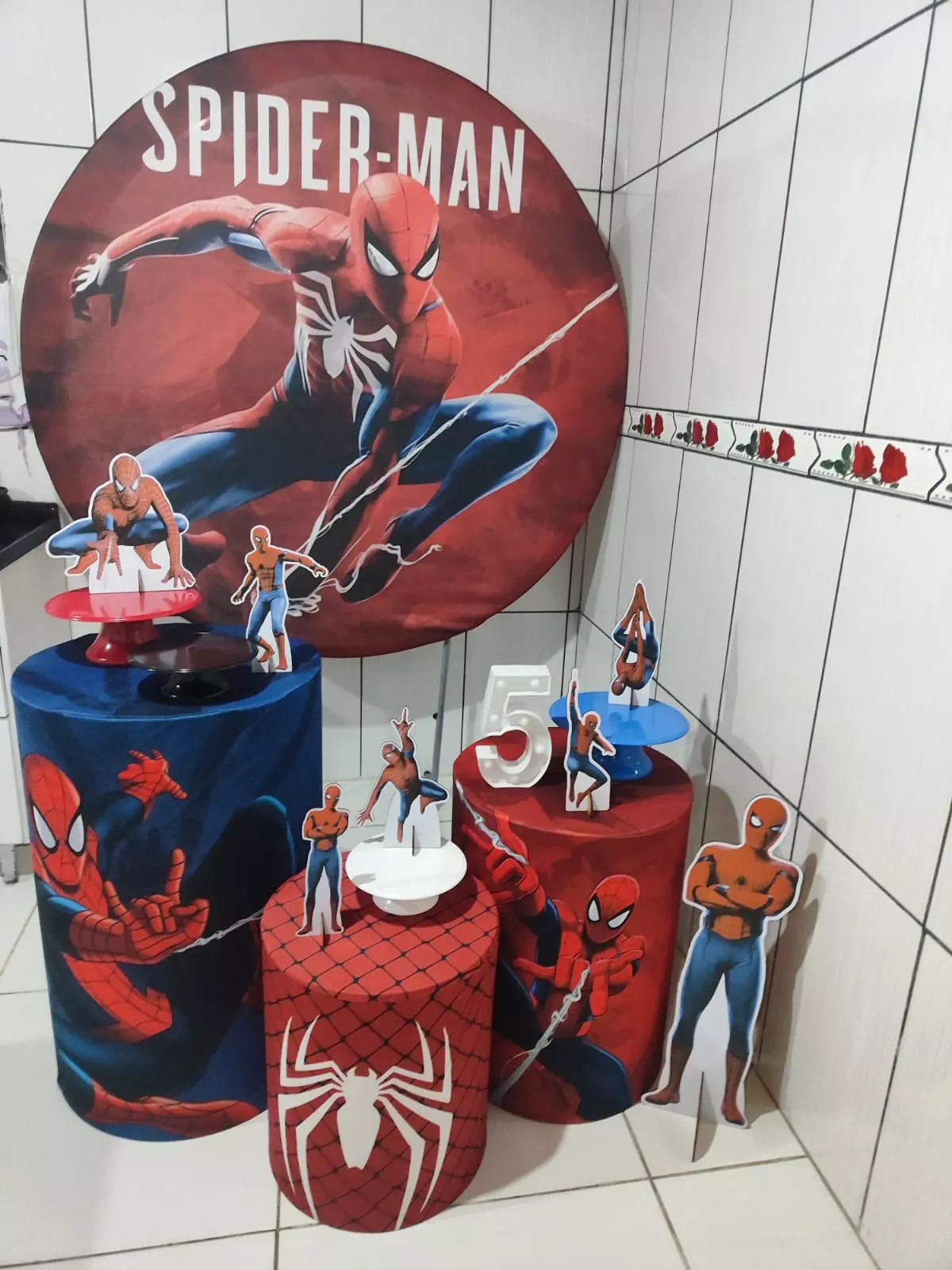 Kit Pegue e Monte - Homen Aranhar