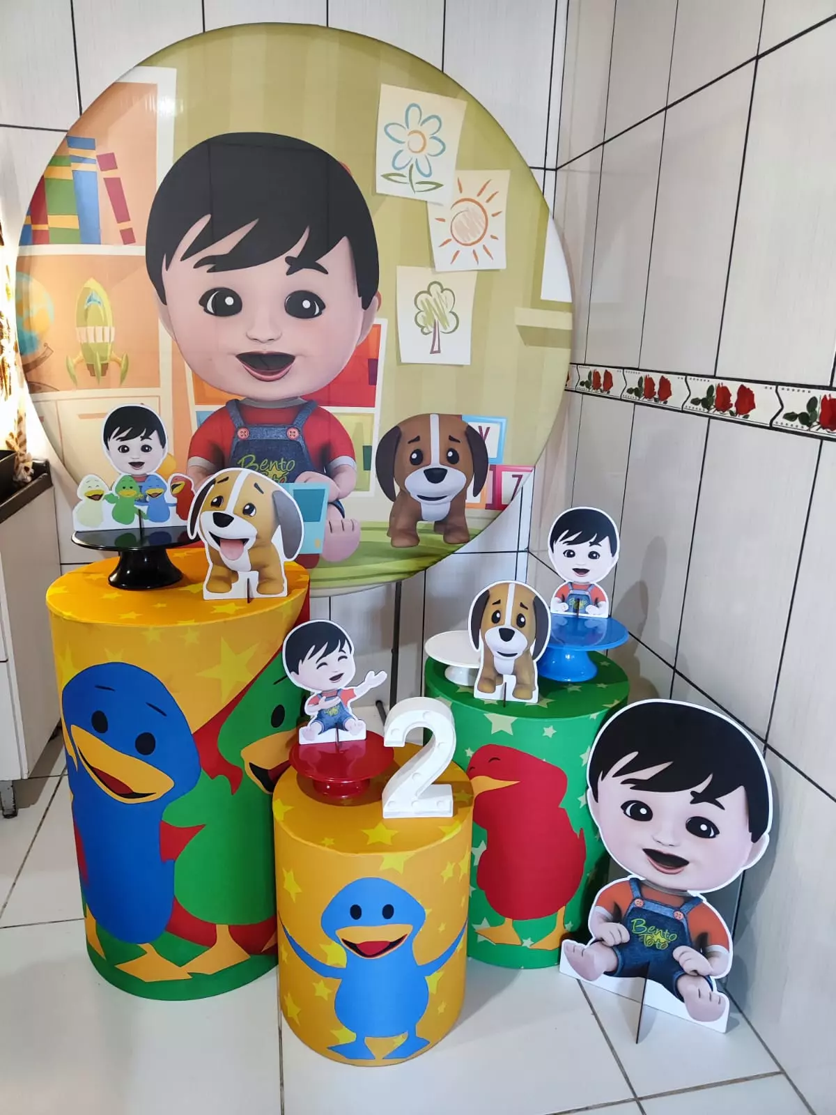 Kit Pegue e Monte - Bento e Totó