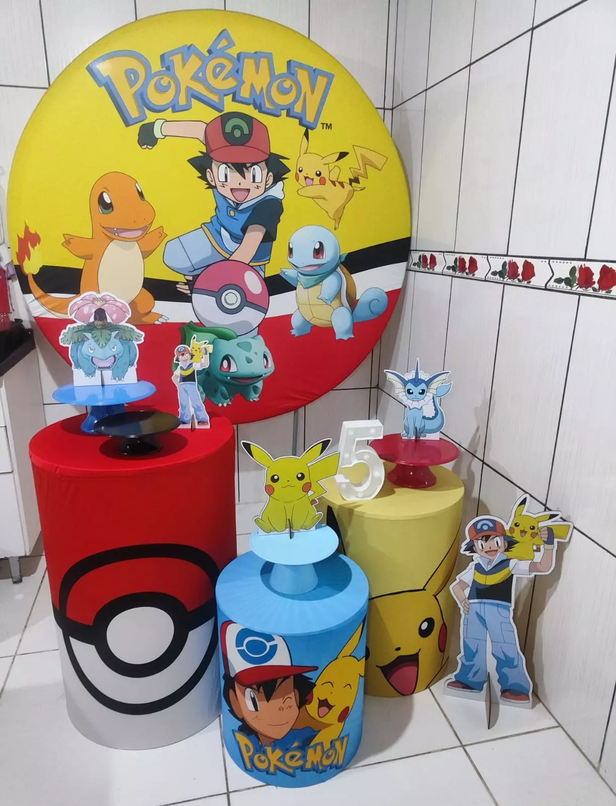 Kit Pegue e Monte - Pokémon