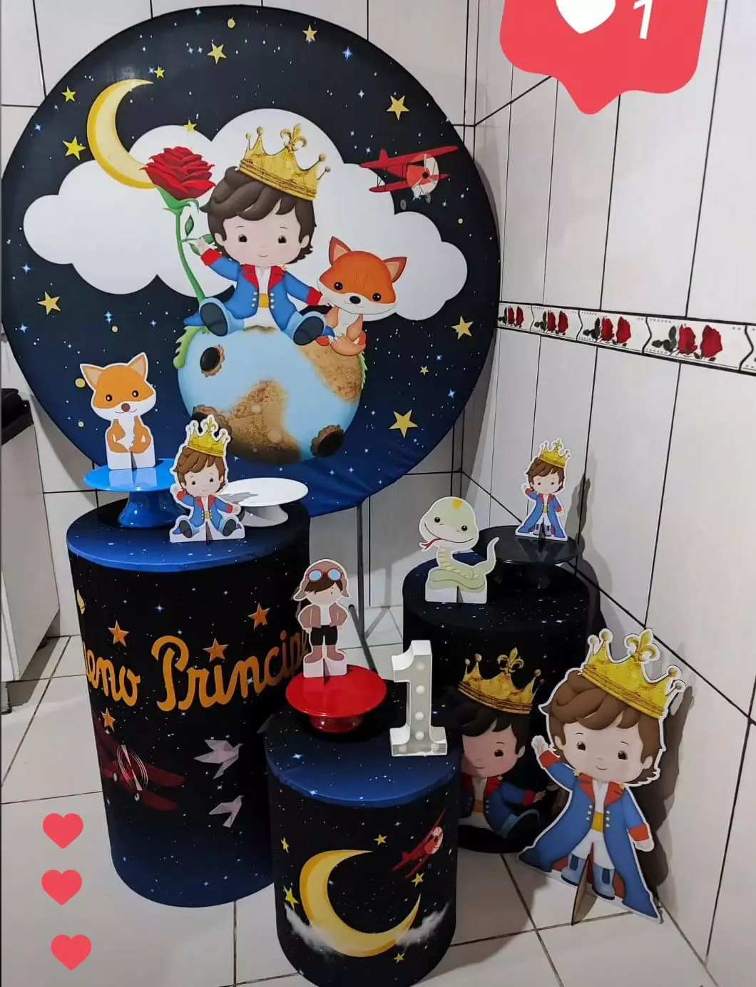 Kit Pegue e Monte - Pequeno Príncipe