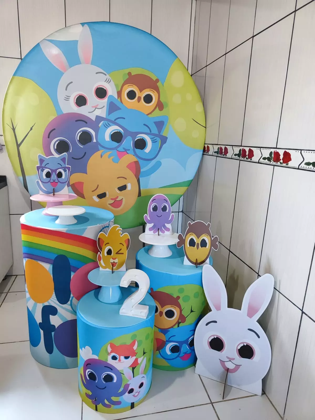 Kit Pegue e Monte - Bolo Fofo