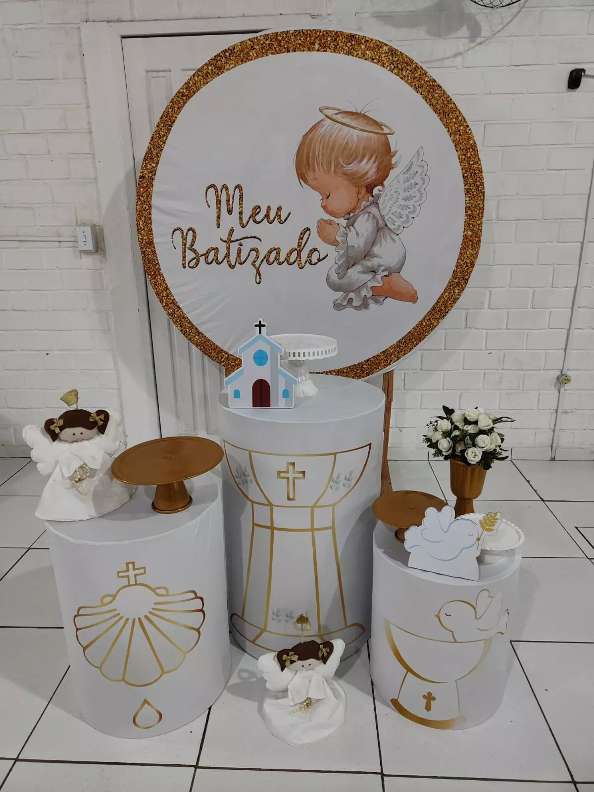 Kit Pegue e Monte - Batizado