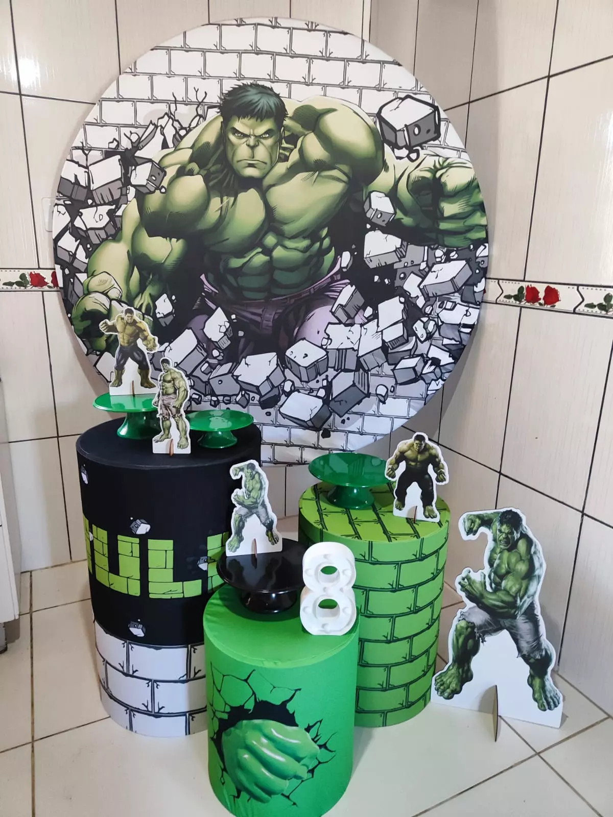 Kit Pegue e Monte - Hulk
