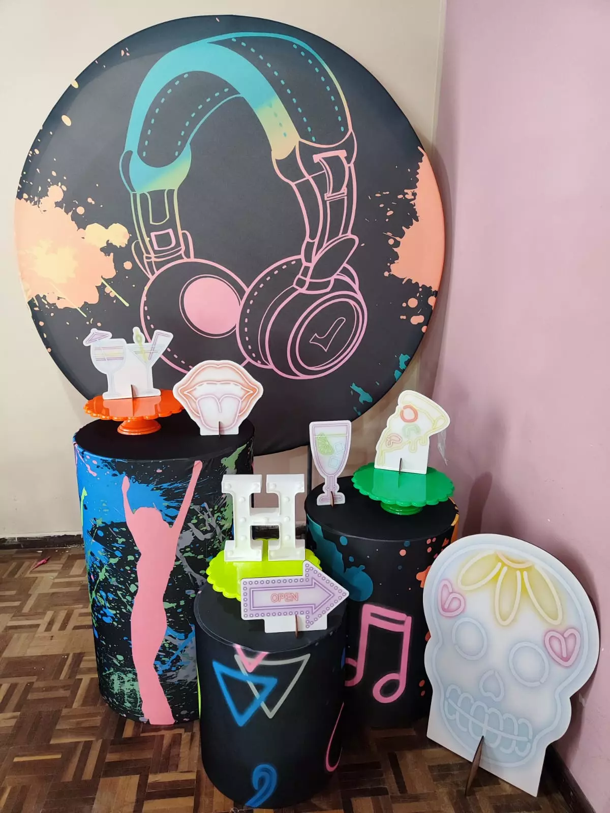 Kit Pegue e Monte - Neon