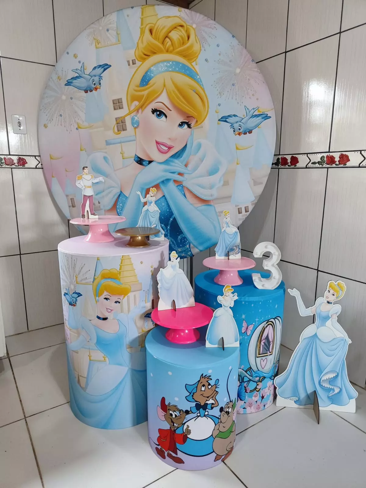 Kit Pegue e Monte - cinderela