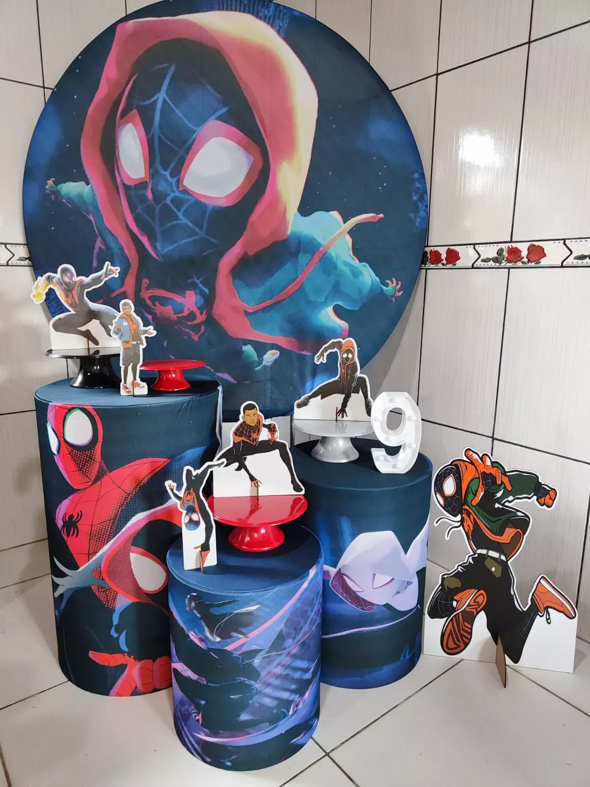 Kit Pegue e Monte - Homem Aranha no Aranhaverso