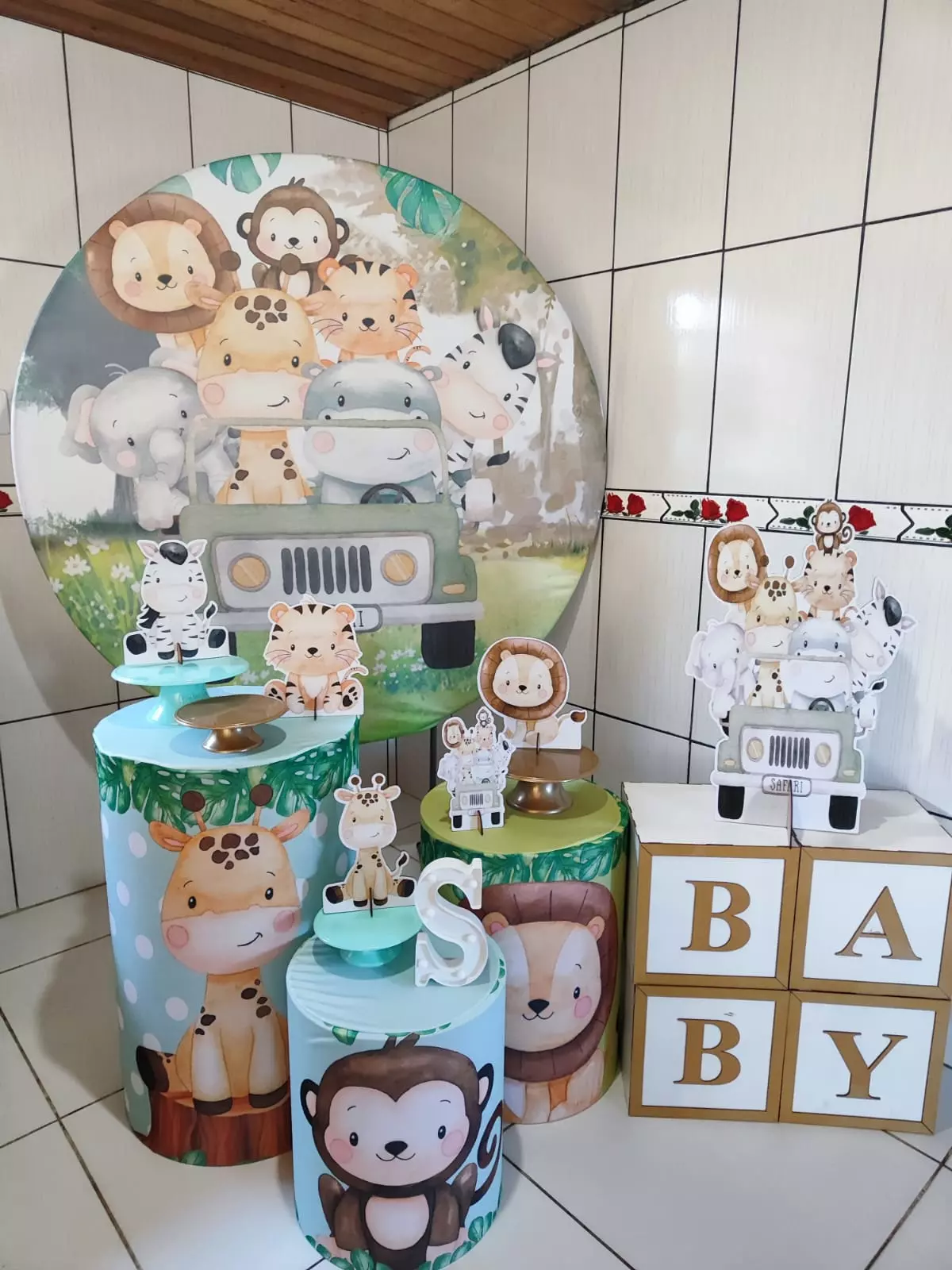 Kit pegue e monte - Sáfari Menino