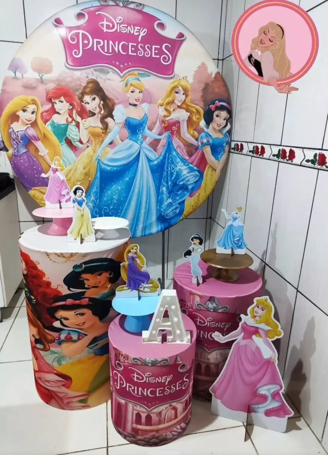 Kit Pegue e Monte - Princesas