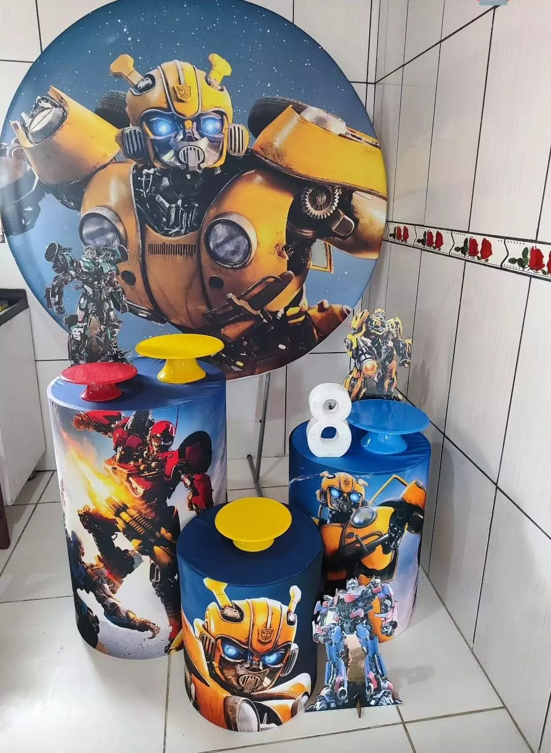 Kit Pegue e Monte - Transformers