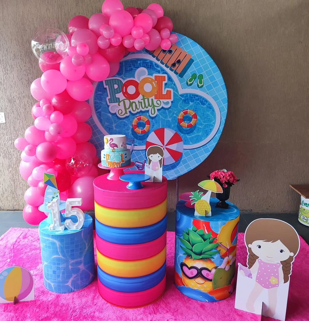 Kit Pegue e Monte - Pool Party